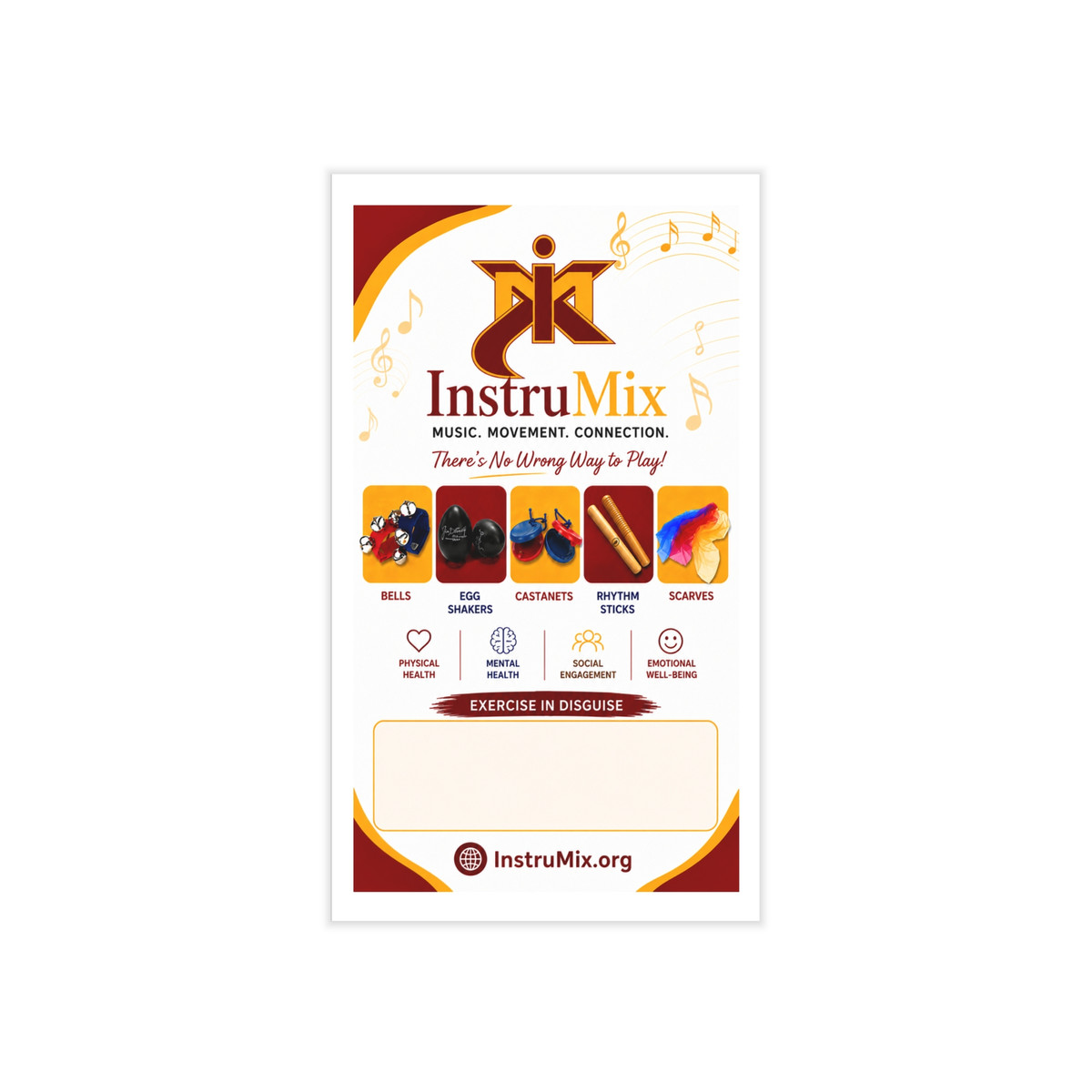 InstruMix Business Cards — Customizable